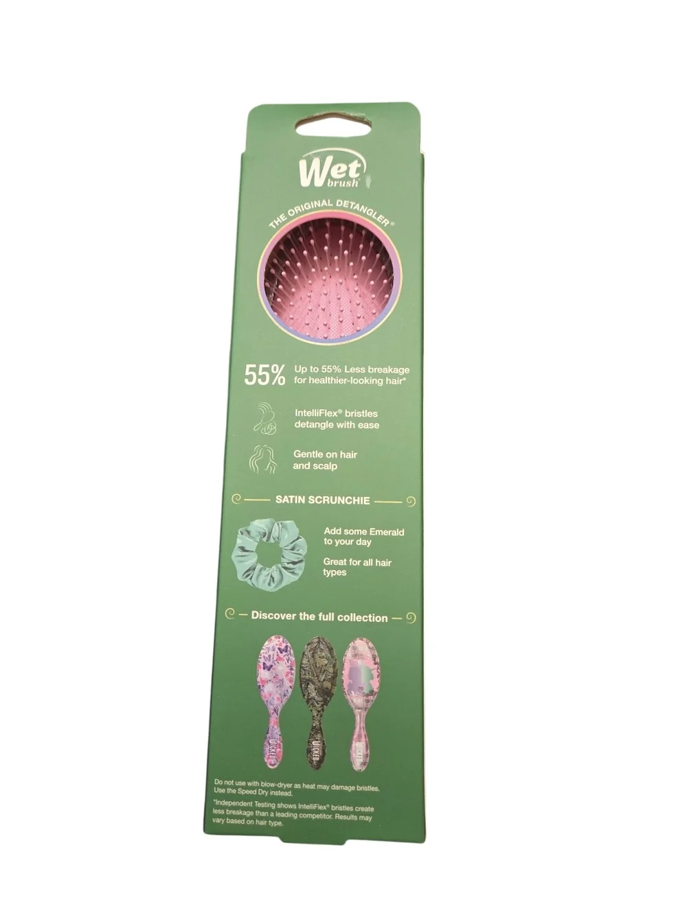 Set Of 3 Wicked Wet Detangler Hair Brushes